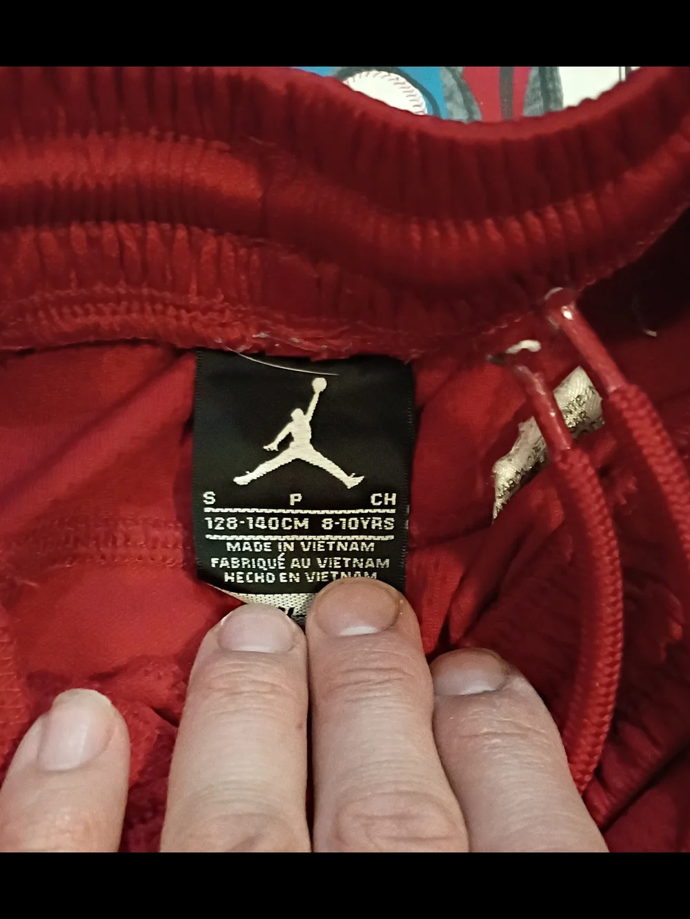 Jordan striking red